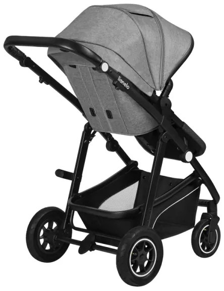 Lionelo - BIANKA 3 az 1-ben kombinált babakocsi Grey Stone
