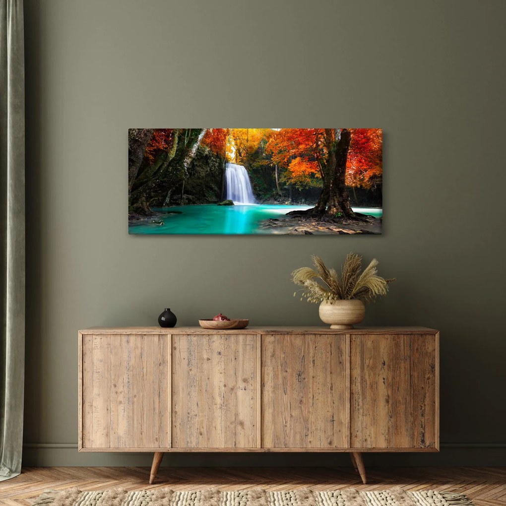 Kép - Smaragd lagúna (120x50 cm)
