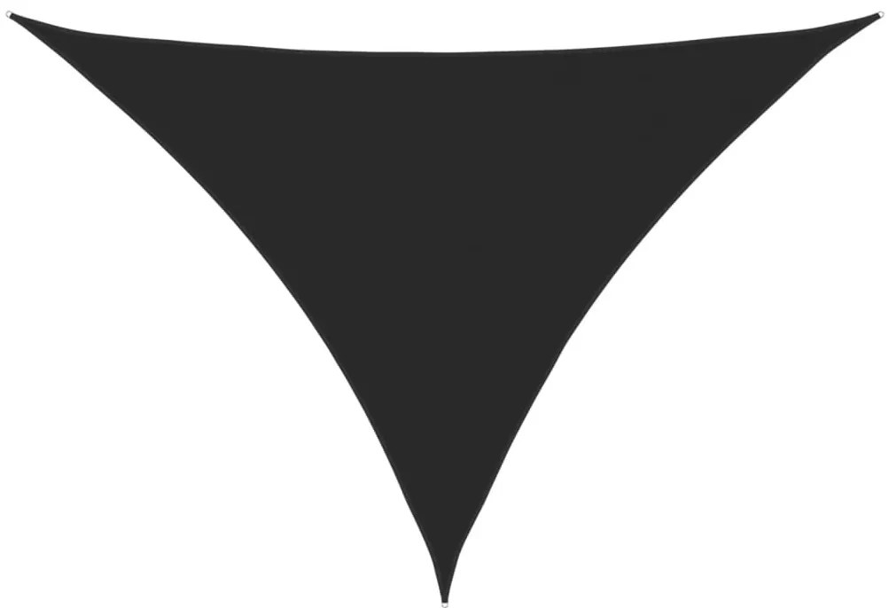 fekete 100% poliészter oxford szövet napvitorla 7 x 5 x 5 m