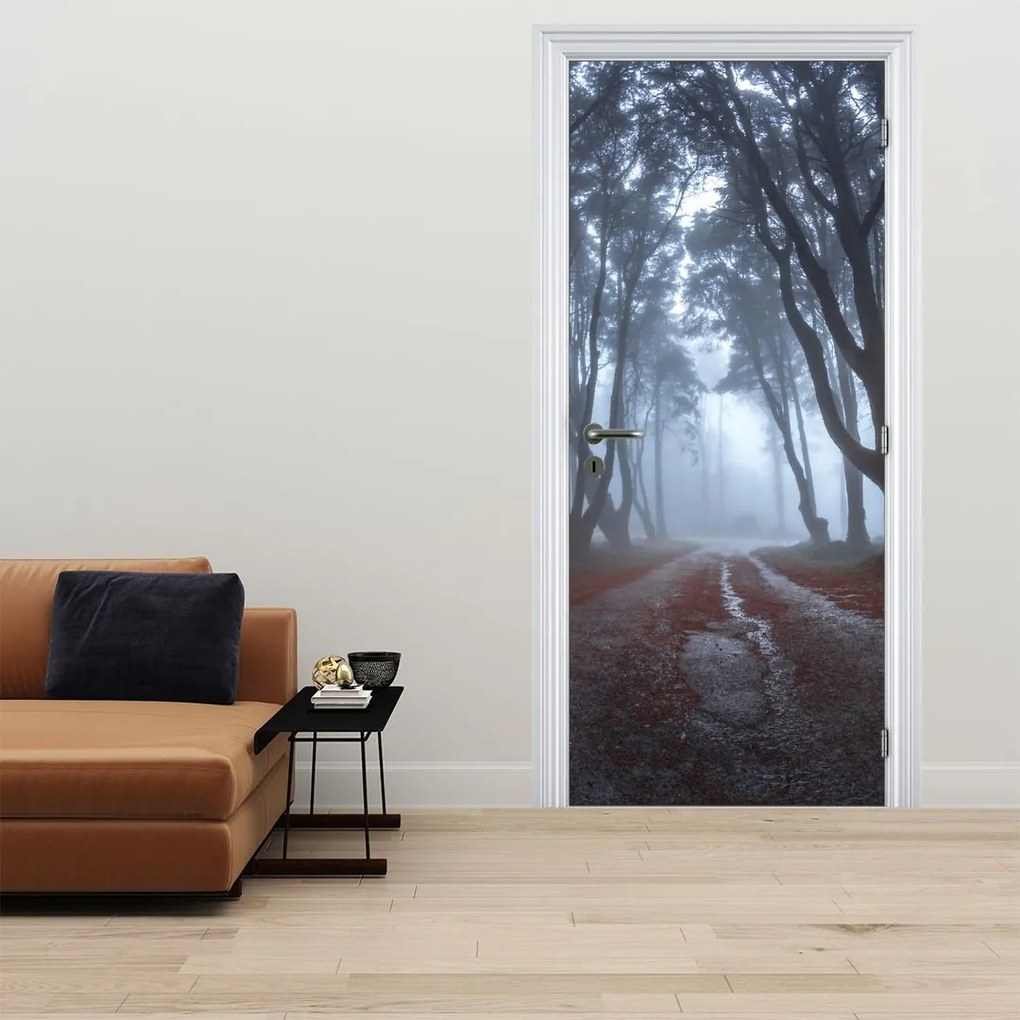Fotótapéta ajtóra - Esős napon (95x205cm)
