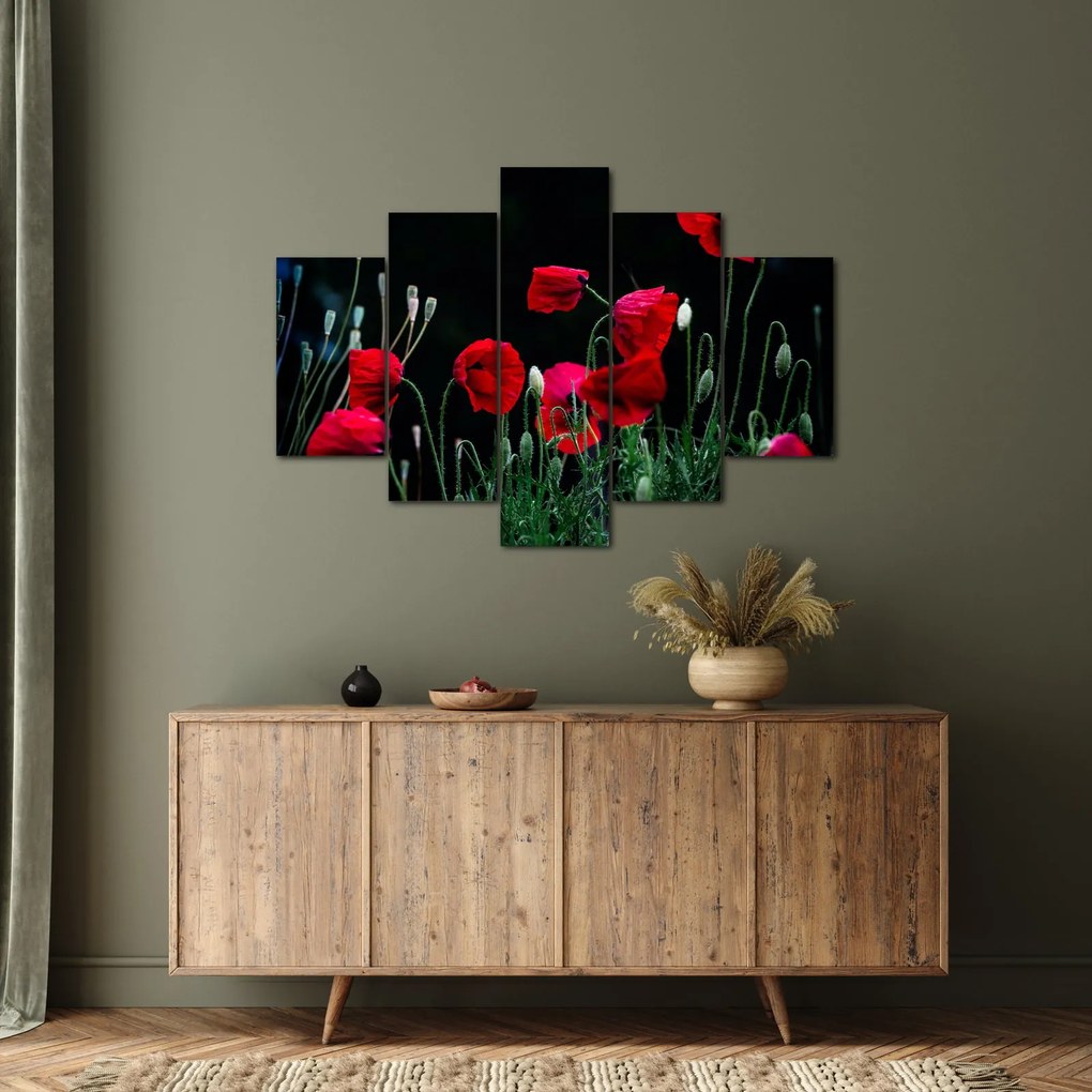 Kép - Pipacsok tánca (150x105 cm)