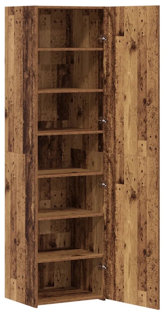 Magasfiú Régi fa 50 x 42,5 x 185 cm Faanyag