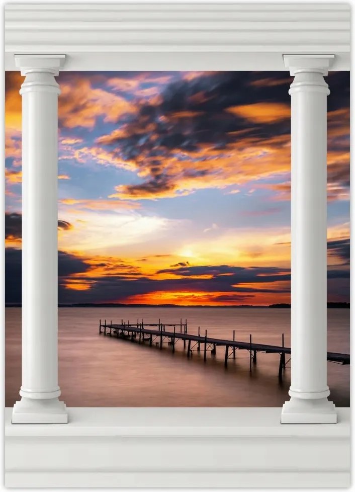 Poszterek 50x70 Nyugati tó móló