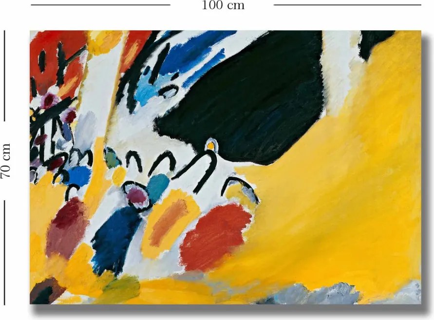 Vászonkép, 70×100 cm – 70100KANDINSKY012
