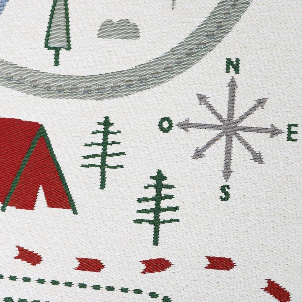 Little Camper gyerekszőnyeg, 123 x 180 cm - Nattiot