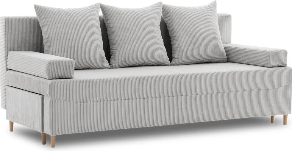 Fireze kanapé, kordbársony, szürke