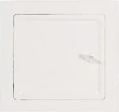 Kivehető kéményajtó 140x140 mm, fehér