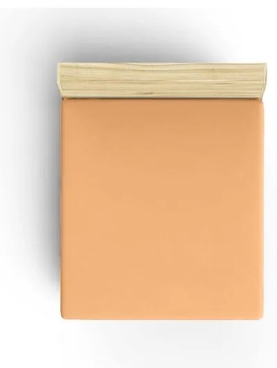 Narancssárga gumis pamut lepedő 140x200 cm – Mijolnir