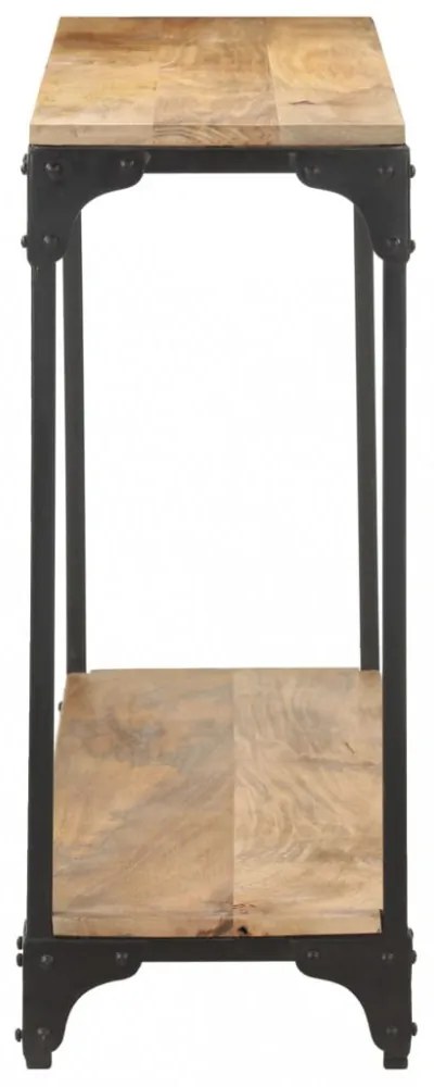 tömör mangófa tálalóasztal 110 x 30 x 75 cm