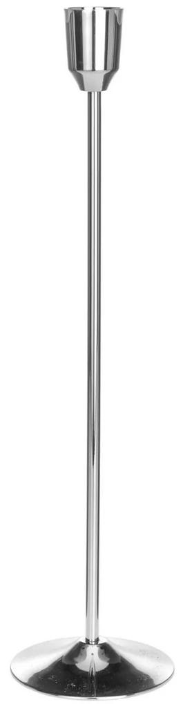 Cabana réz gyertyatartó, ezüst, 30,5 cm