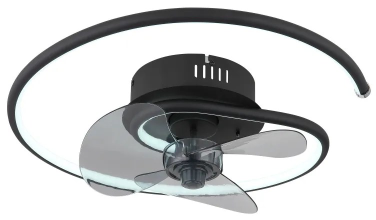 Globo Koren 03660 távirányítós mennyezeti ventilátoros lámpa, 30W LED, 2700K-6500K, 105-1660 lm