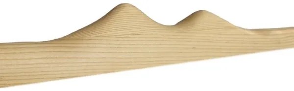 LED Csillár zsinóron LED/22W/230V 4000K 120 cm kőris/tömör fa