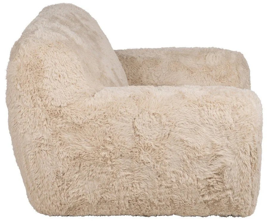 Bézs fotel Teddy – Ixia