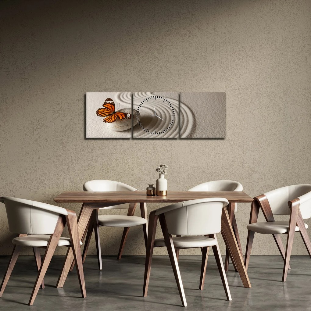 Kép - A lélek nyugalma (órával) (90x30 cm)