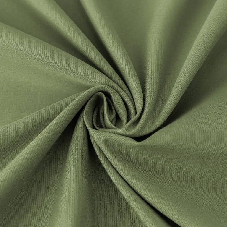 Mikroszálas lepedő MICROVELLE olajzöld 180x200 cm