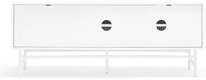 Fehér TV-állvány 140x52 cm Punto - Teulat