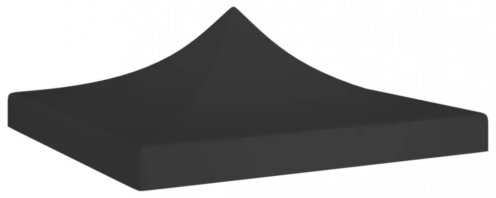 fekete tető partisátorhoz 3 x 3 m 270 g/m²