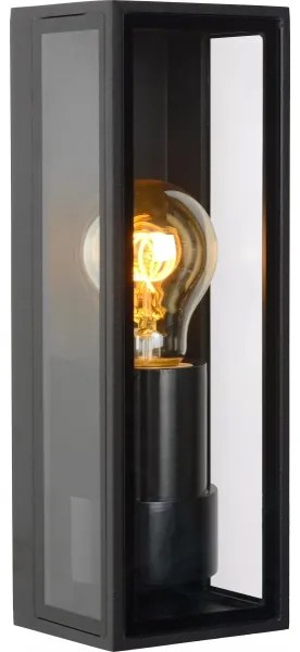 Lucide 15802/01/30 - Kültéri fali lámpa DUKAN 1xE27/15W/230V IP65
