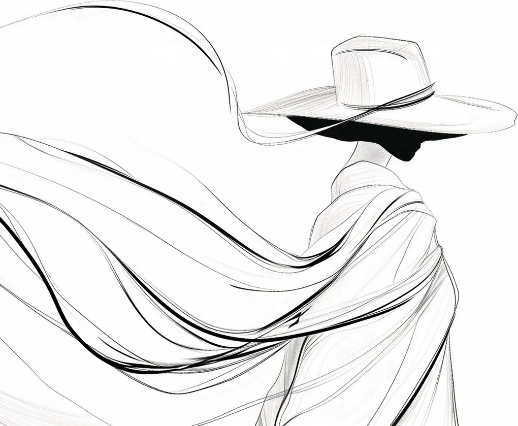 Poszter 60x50cm Eltűntél a sarkon túl