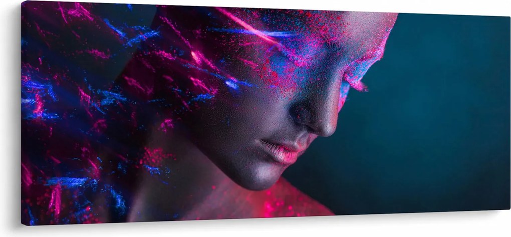 Csillogó nő képe (120x50 cm)