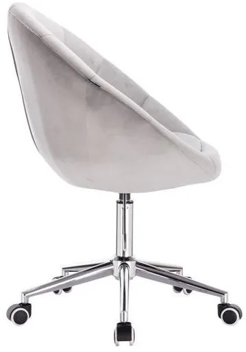 HR8516K Acél modern velúr szék