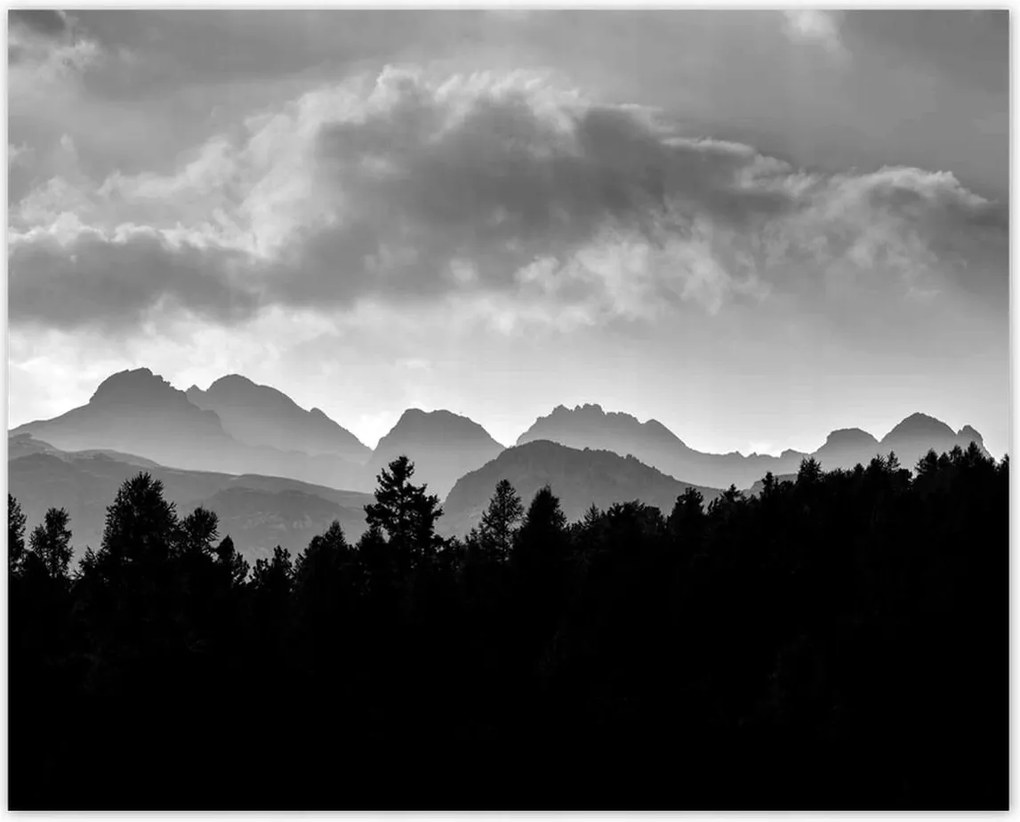 Poszterek 50x40 Kilátás a hegyoldalra