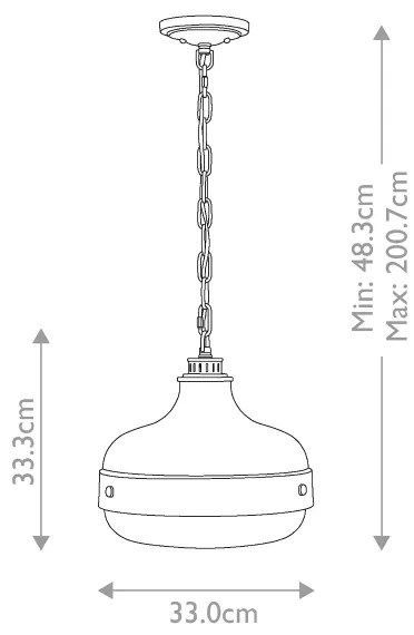 Feiss FE-CADENCE-2P-MB - Csillár láncon CADENCE 2xE27/75W/230V