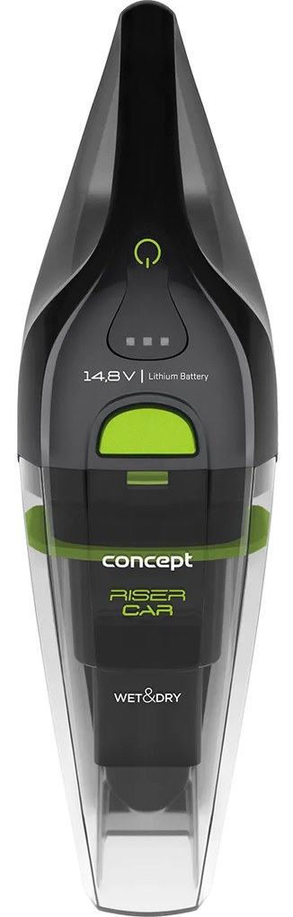 Concept VP4352 kézi porszívó Nedves és szárazRiser autó, 14,8 V