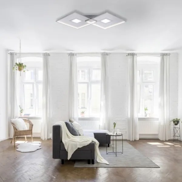 Paul Neuhaus 8378-55 - LED Dimmelhető lámpa AMARA LED/45W/230V króm + távirányító