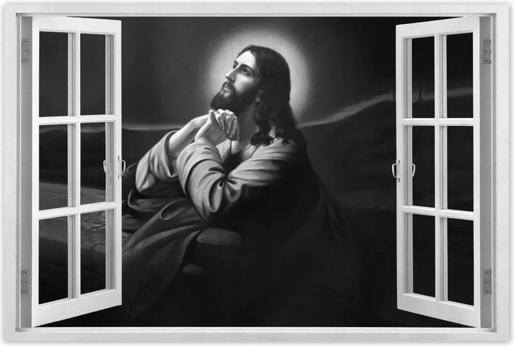 Poszterek 90x60 Jézus imája a kertben