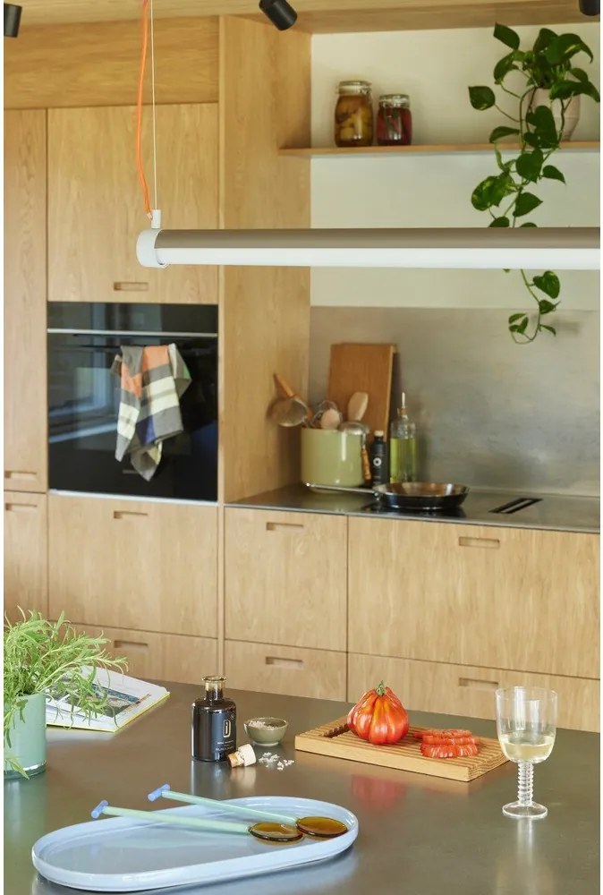 Szürke LED dimmelhető függőlámpa Interplay – Hübsch