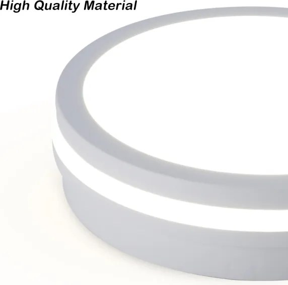 Brilagi - LED kültéri mennyezeti lámpatest BENE LED/24W/230V átm. 26 cm fehér IP54