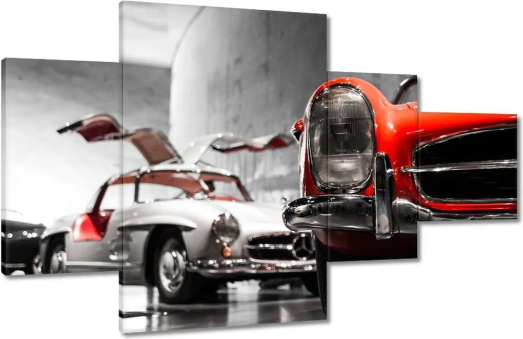 Festmények 130x80 Klasszikus Mercedesek