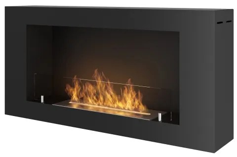 InFire - Fali BIO kandalló 44x91 cm 3kW fekete