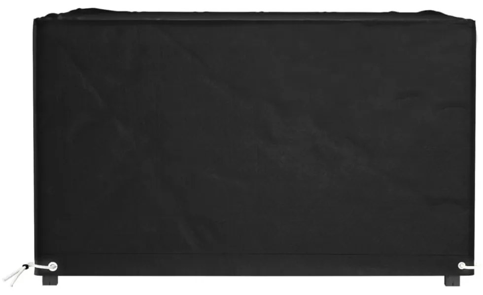 négyzet alakú kerti bútorhuzat 8 fűzőlyukkal 125 x 125 x 75 cm