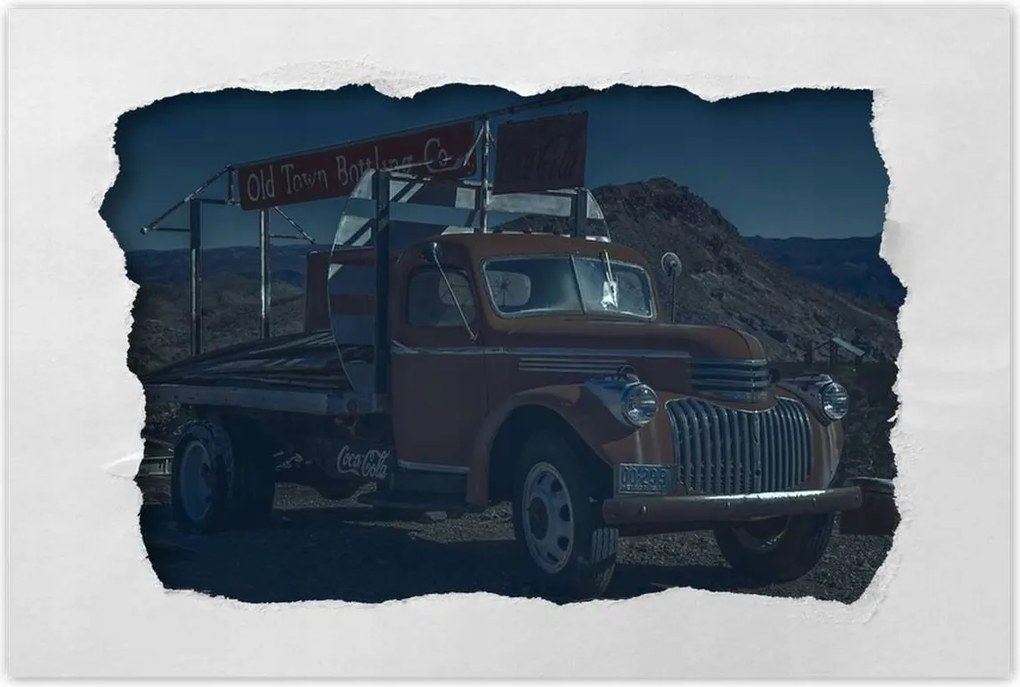 Poszterek 60x40 Amerikai teherautó