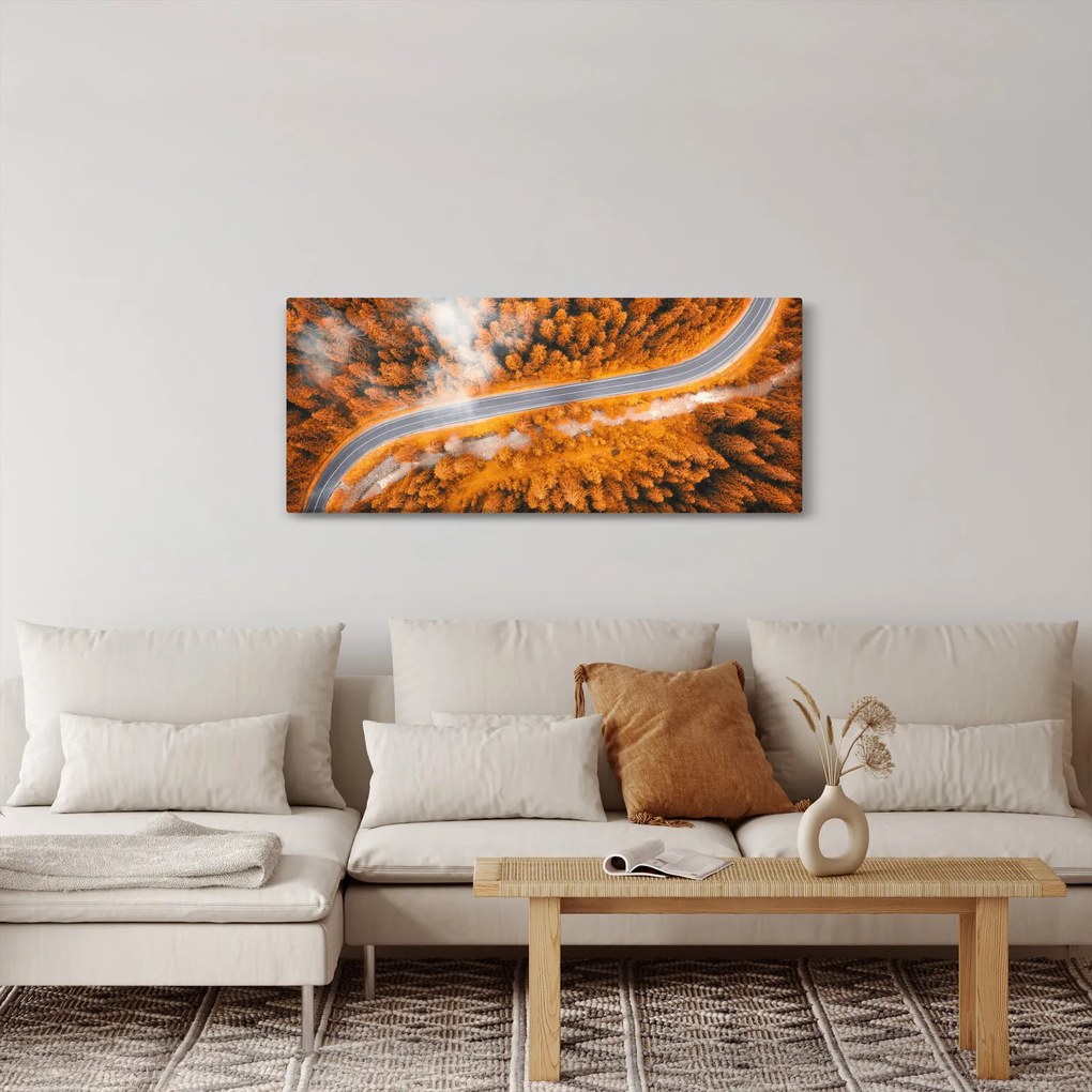 Kép - Hegyi út (120x50 cm)