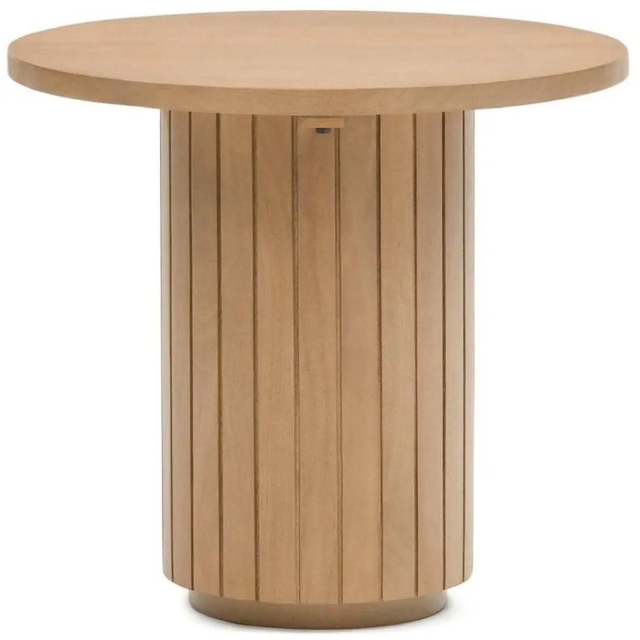 Kerek mangófa tárolóasztal ø 60 cm Licia - Kave Home