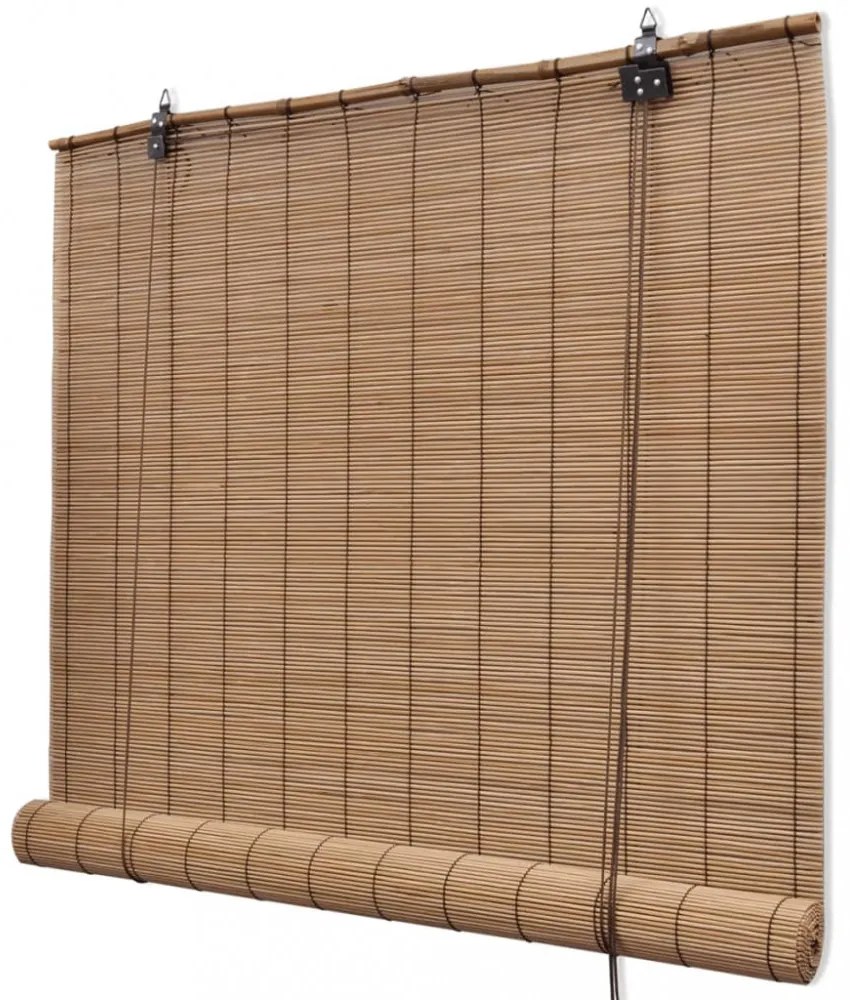 Barna Bambusz Roló 80 x 160 cm