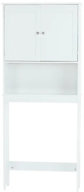 Szekrény a WC fölé, fehér, ATENE TYP 5