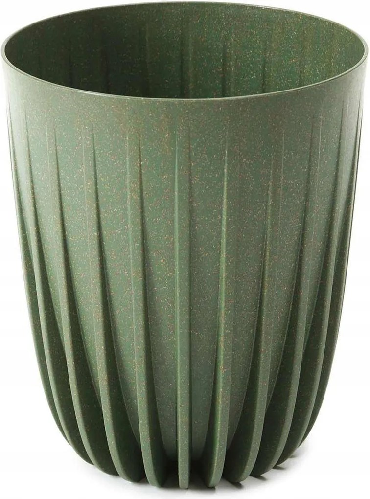 Modern magas Öko virágtartó kaspó, Zöld Ø39cm