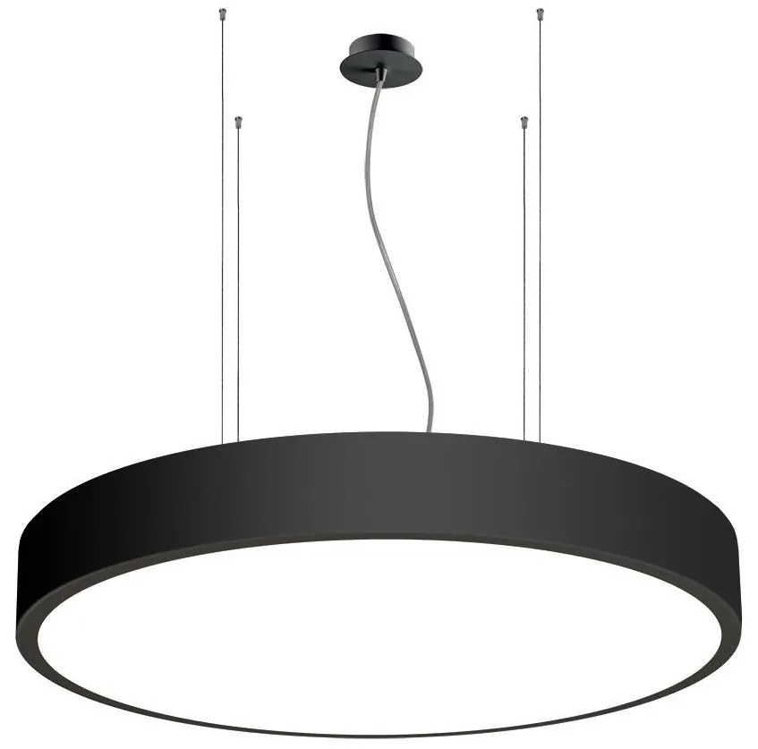 LED2 - LED Dimmelhető csillár zsinóron MONO LED/100W/230V 3000K/4000K fekete