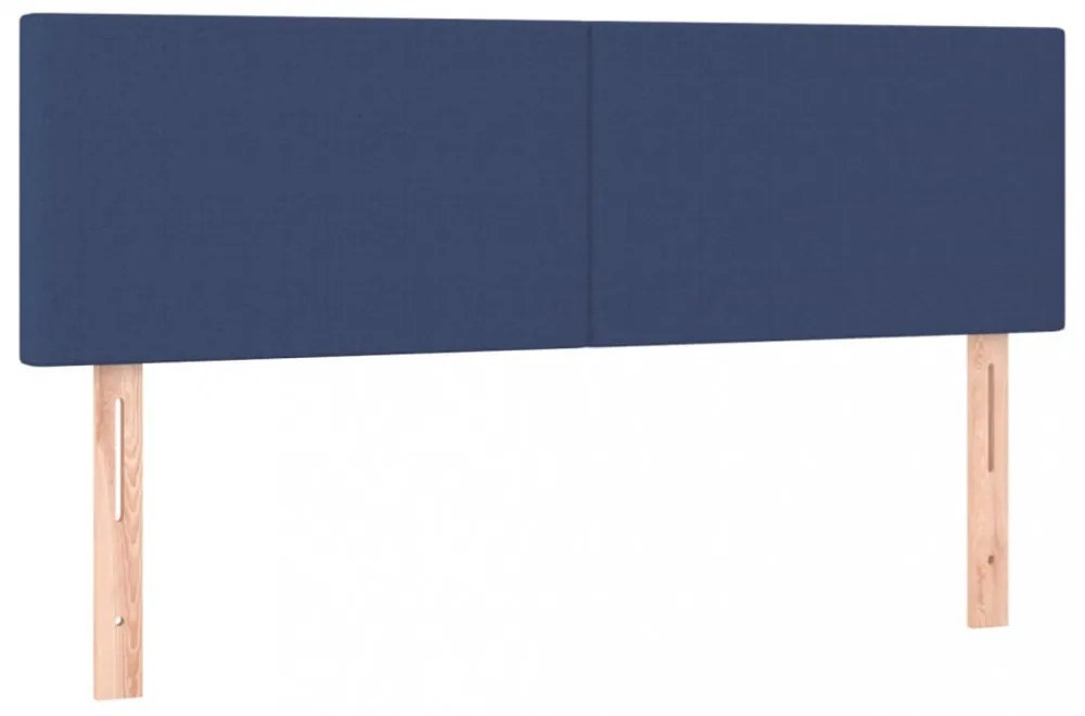 krémszínű szövet LED-es fejtámla 144x5x78/88 cm