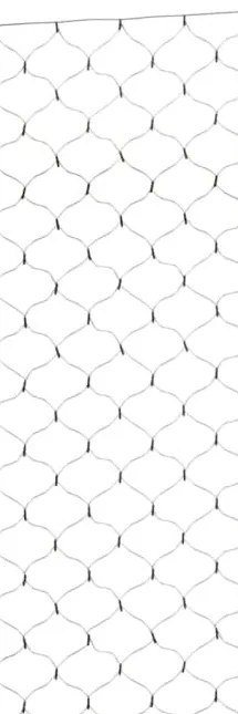 színes kültéri hálós karácsonyi világítás 306 LED-del 3 x 3 m