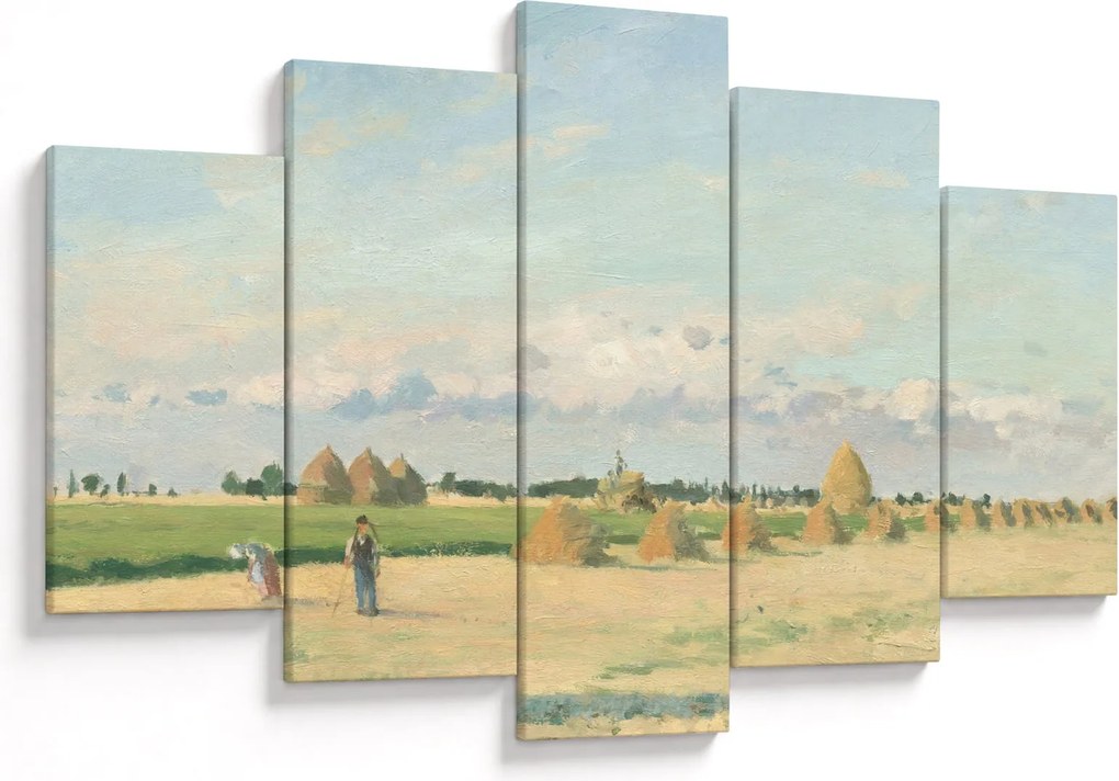 Kép - Camille Pissarro, Landscape, Ile de France, reprodukciók (150x105 cm)