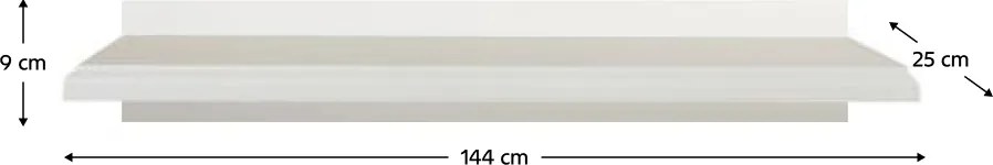 Polc, alpesi fehér, KENTAK POL145