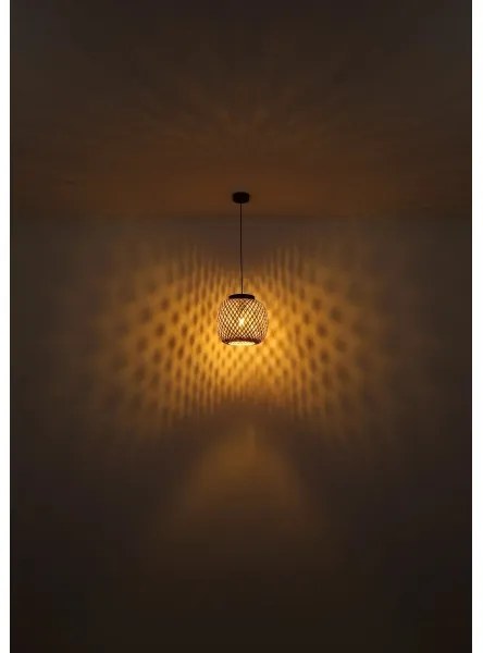 Globo 15766H - Csillár zsinóron COLLY 1xE27/15W/230V átm. 20 cm