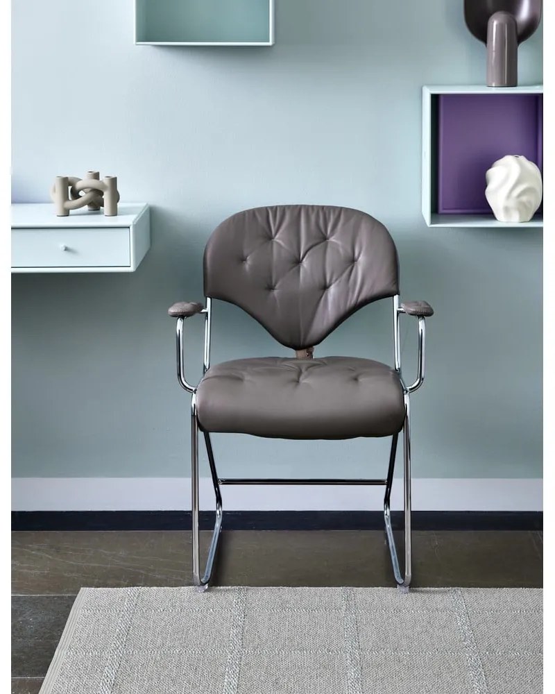 Krémszínű kültéri-beltéri szőnyeg 70x100 cm Ada Fossil – Pappelina