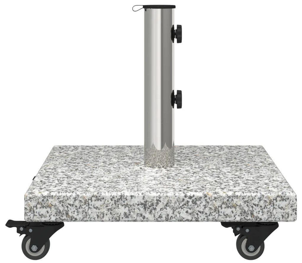 Kerekes Napernyő Alaptermék Ø38/48mm Szürke Gránit 30 kg Négyzet