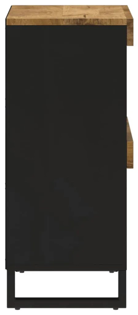 Tömör mangófa tálalószekrény 85 x 33 x 75 cm